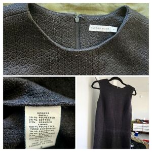 Alfred Sung Black Textured Dress Size 6